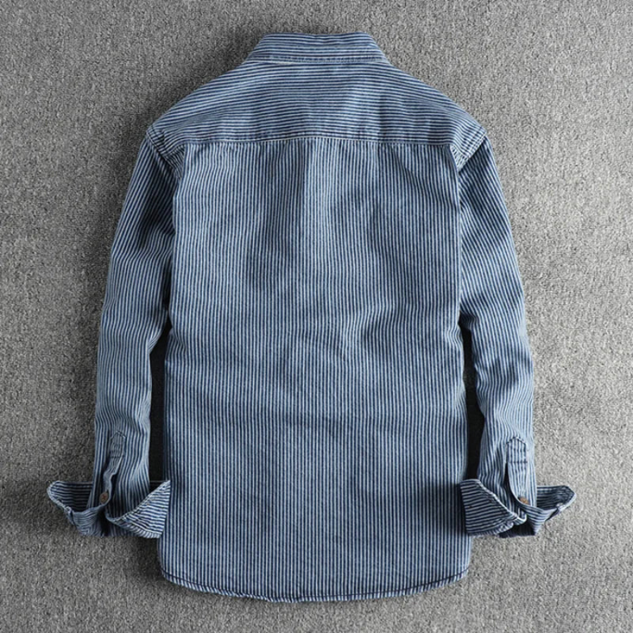 Andriy | Vintage Denim Shirt | Relaxed and Authentic