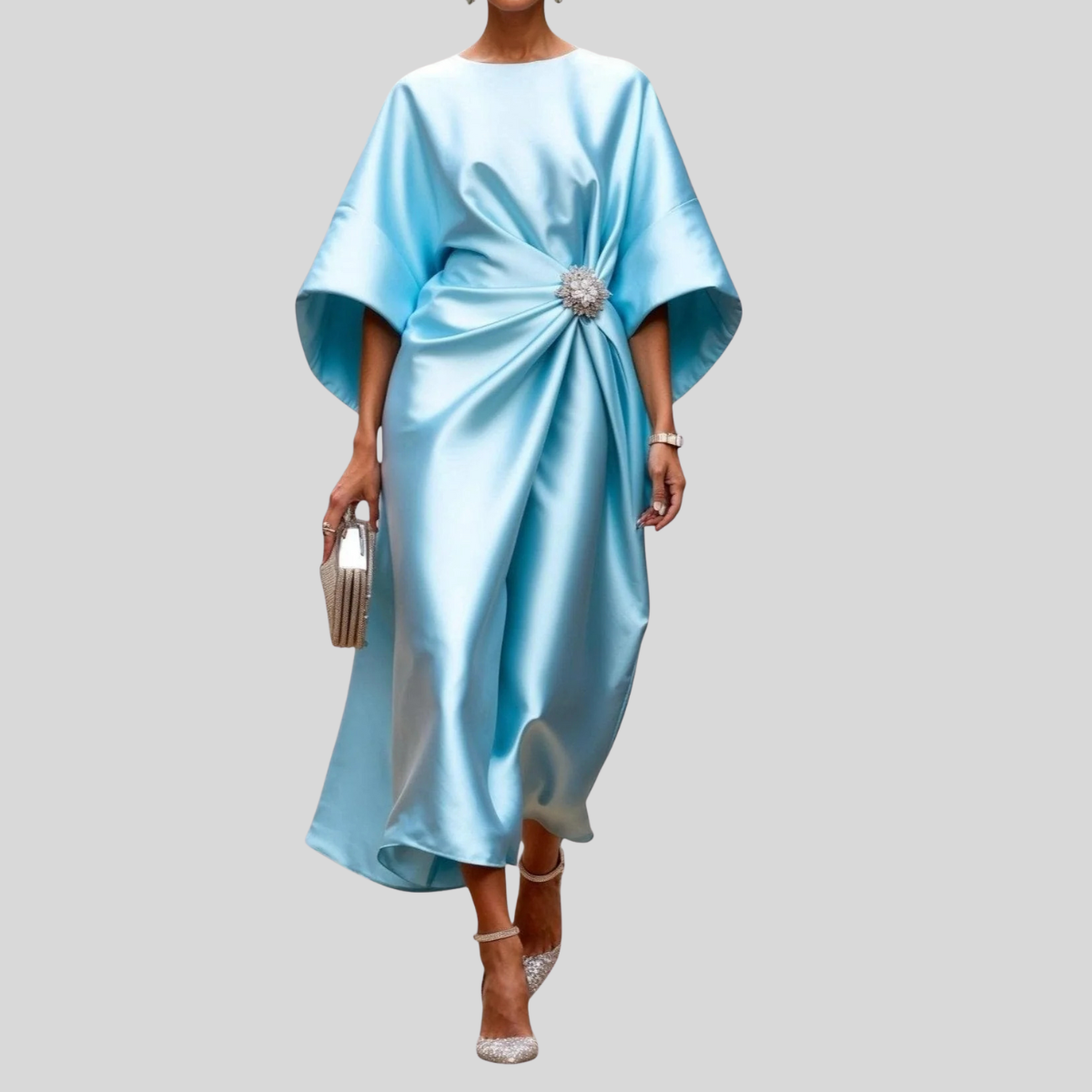 Pansy | Elegant Midi Dress | Chic and Comfortable