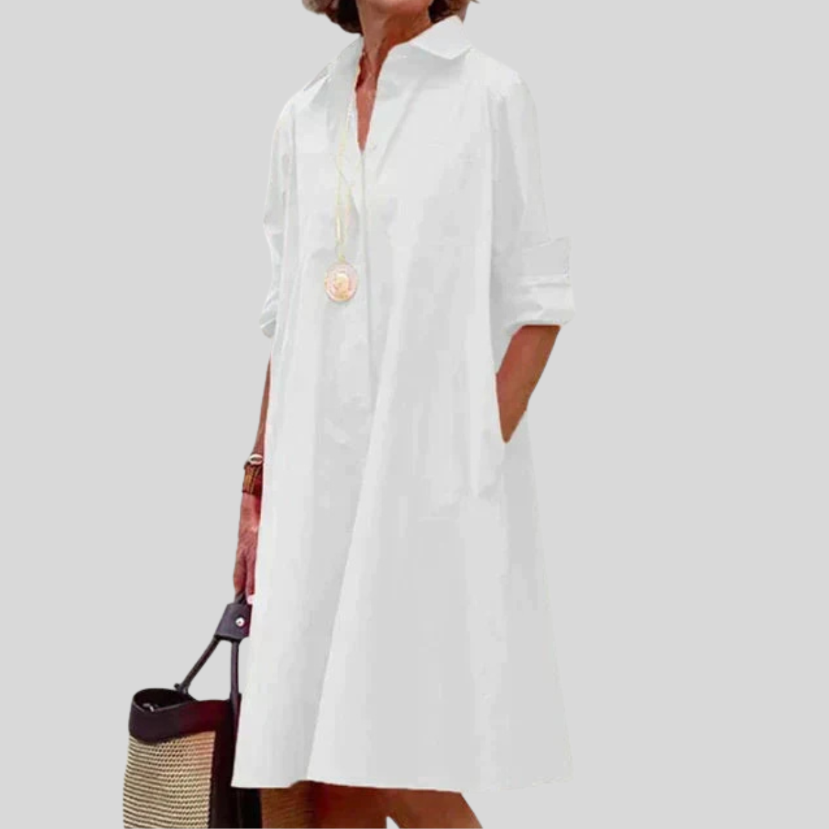 Daisy | Elegant Dress with Pockets | Stylish and Practical