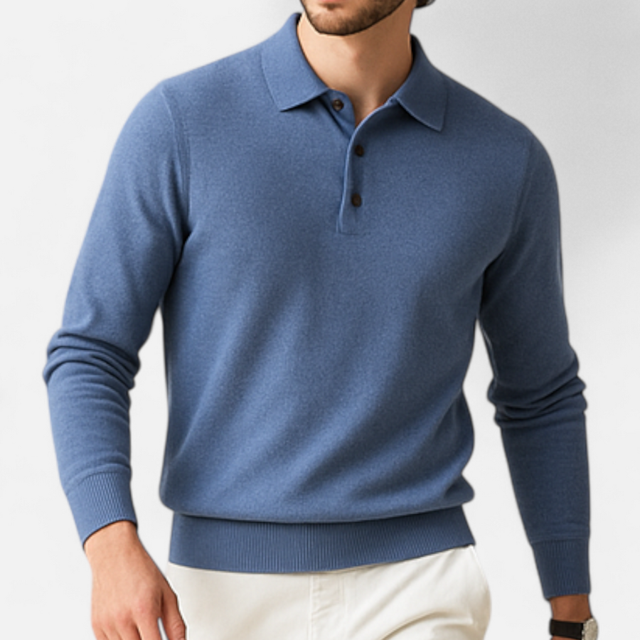 Joseph | Merino Wool Polo Sweater | Refined and Comfortable