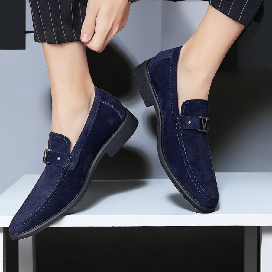 Carlo | Italian Suede Slip-On Loafers | Elegant and Timeless