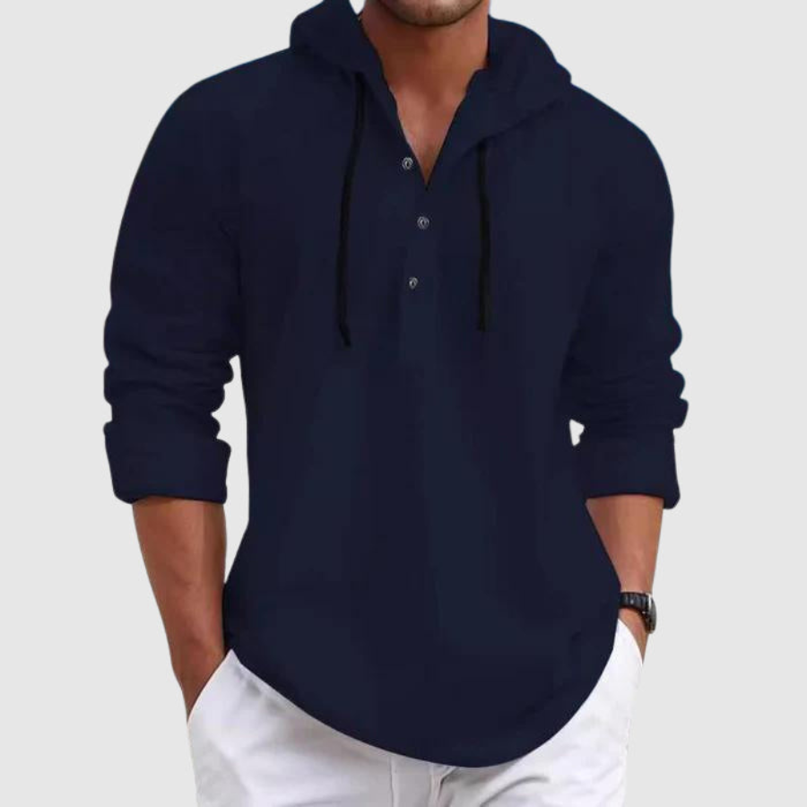 Elias | Weekend Hooded Shirt | Relaxed and Versatile