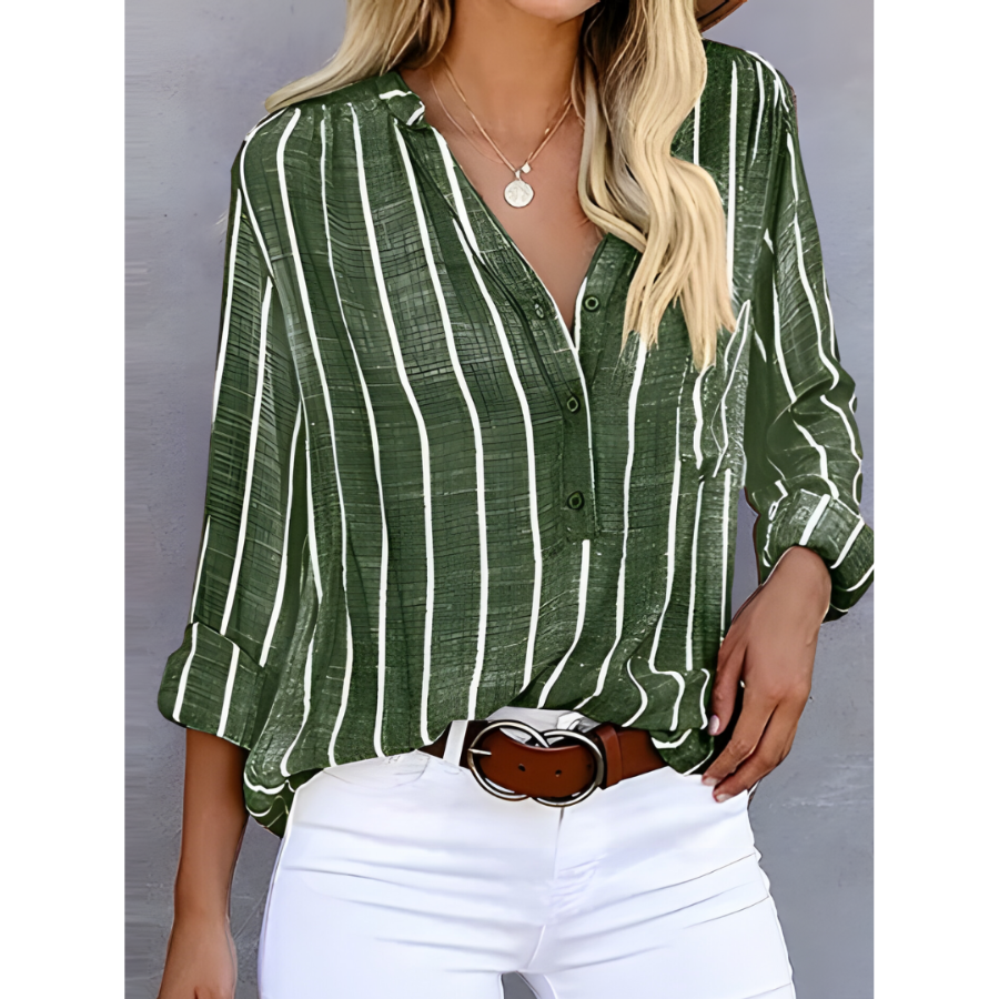 Lily | Striped Women’s Blouse | Trendy and Effortless