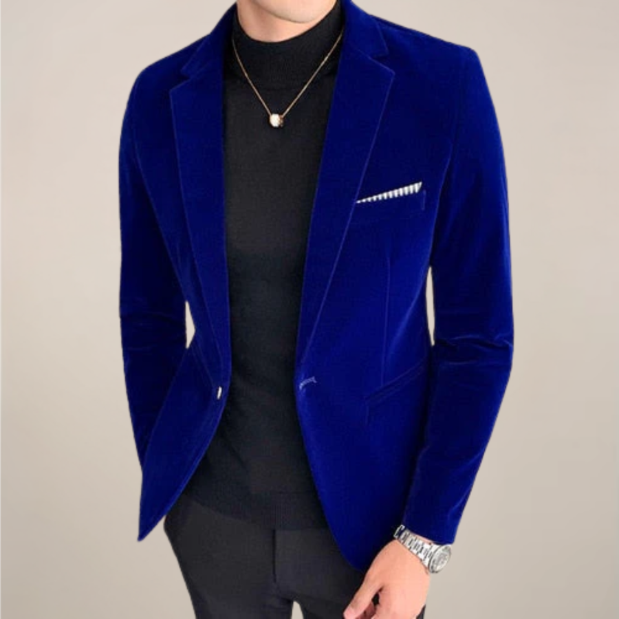 Arnaud | Velvet Evening Blazer | Slim and Luxurious