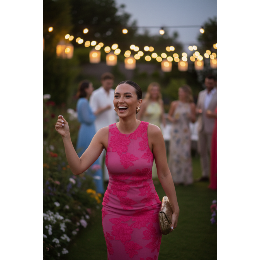 Vanessa | Embroidered Maxi Dress | Elegant and Flowing