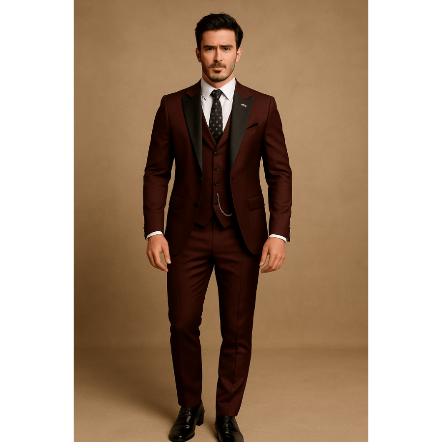 Juhani | Slim Fit Three-Piece Suit | Sharp and Refined