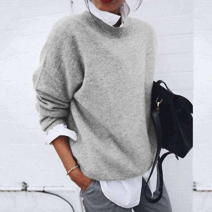 Camila | Women's Cashmere Sweater, Soft Luxury Winter Knit Pullover for Casual Wear