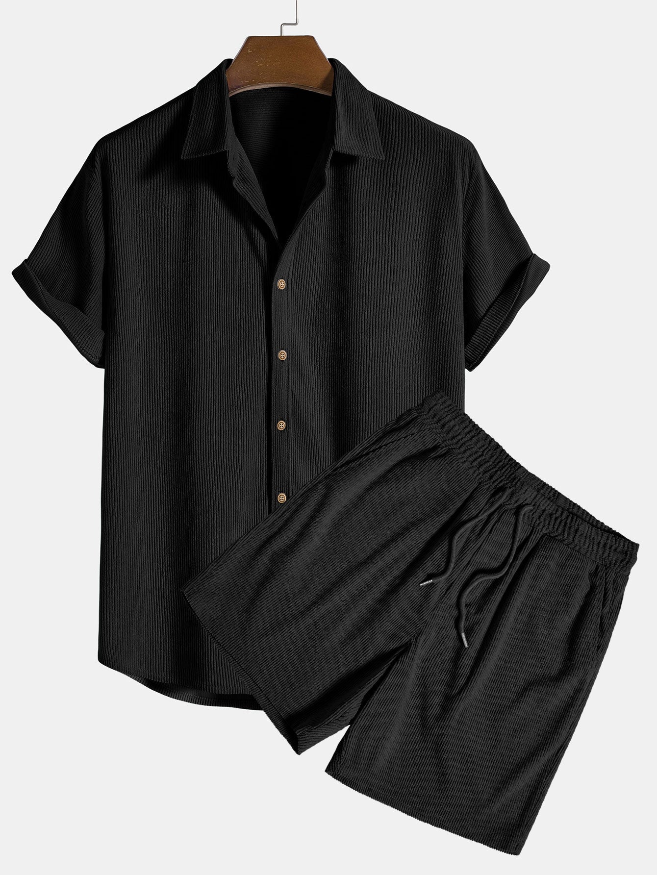 Cedric | Men's Short Sleeve Summer Set | Comfortable and Contemporary