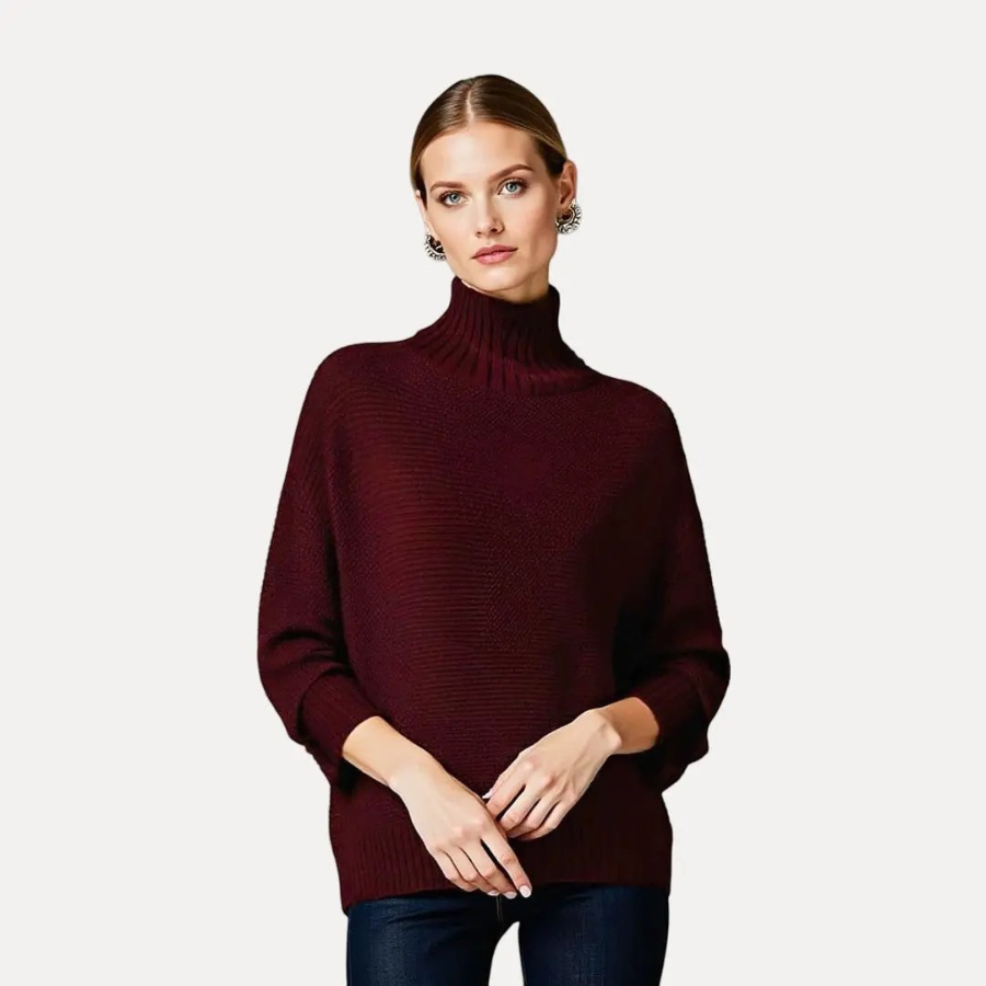 Isabella | Women's Turtleneck Wool Sweater | Cozy and Elegant