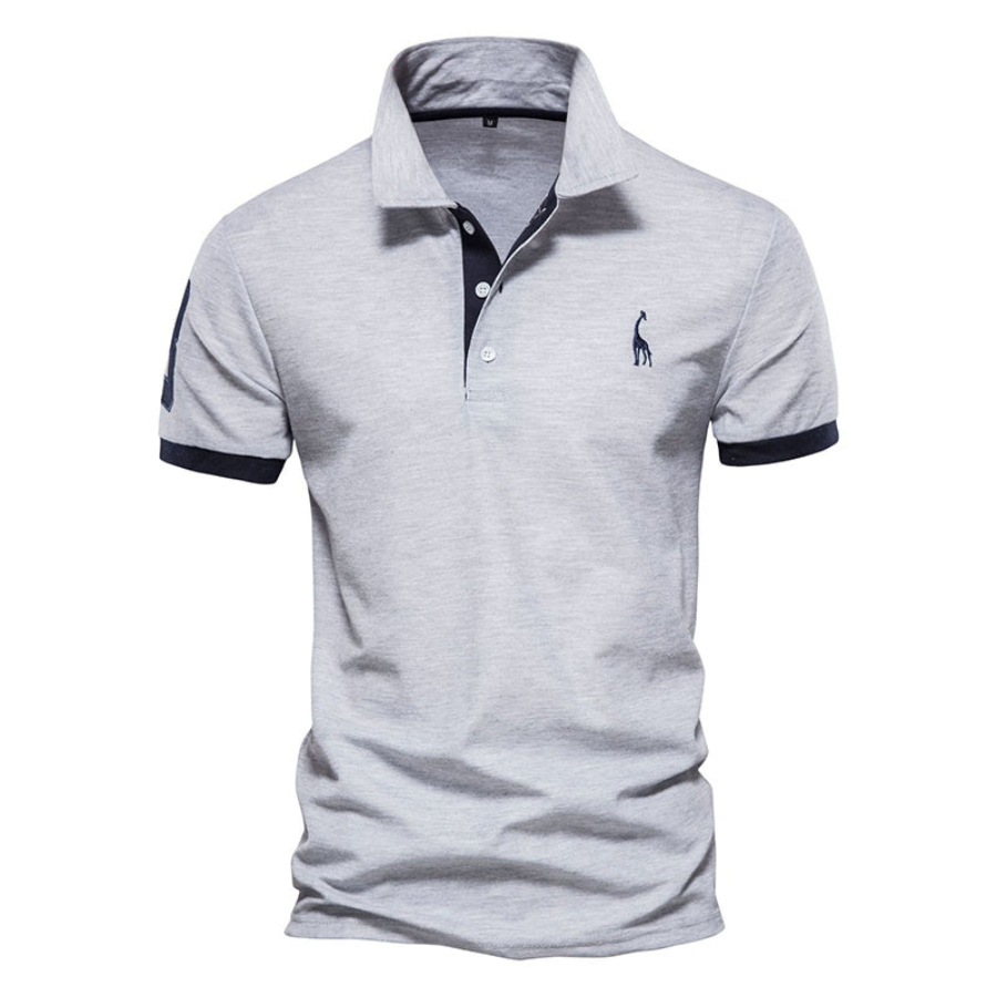 Martino | Polo Shirt with Contrast Detailing | Modern and Refined