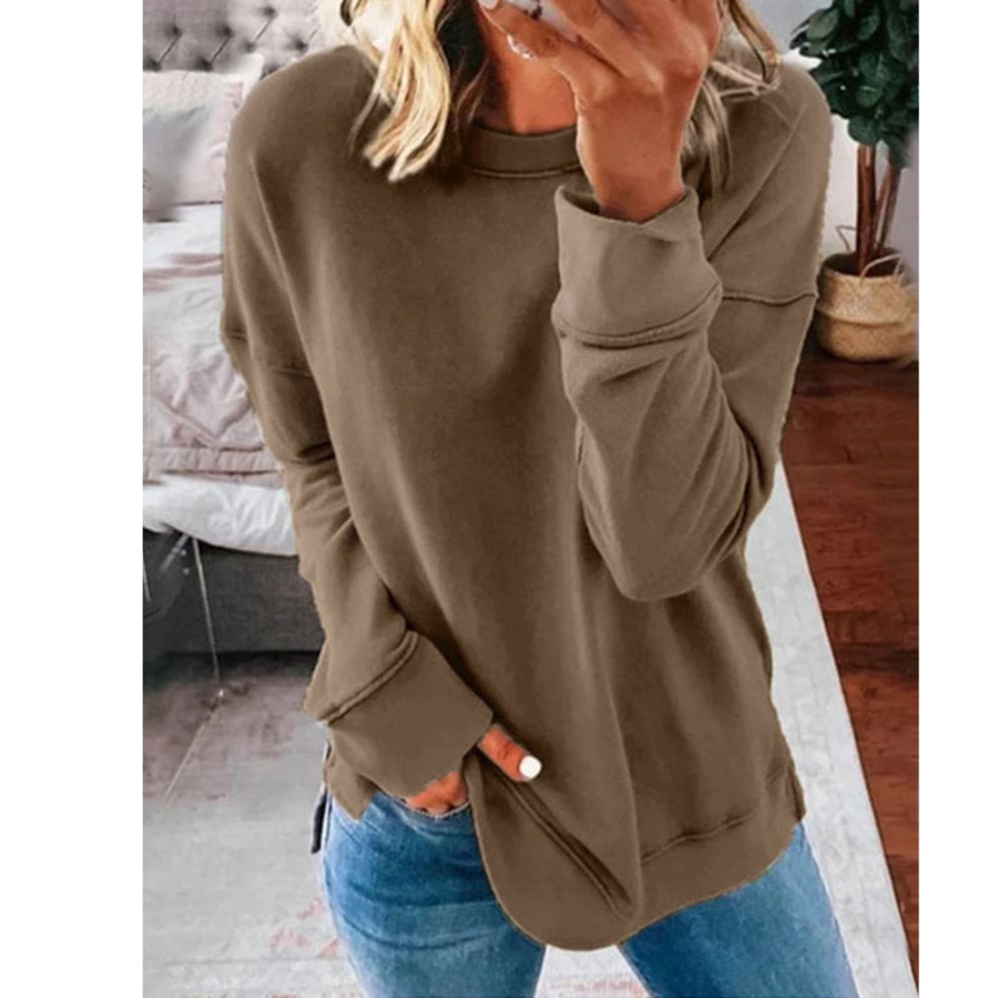 Sybil | Plain Sweatshirt | Soft and Minimal