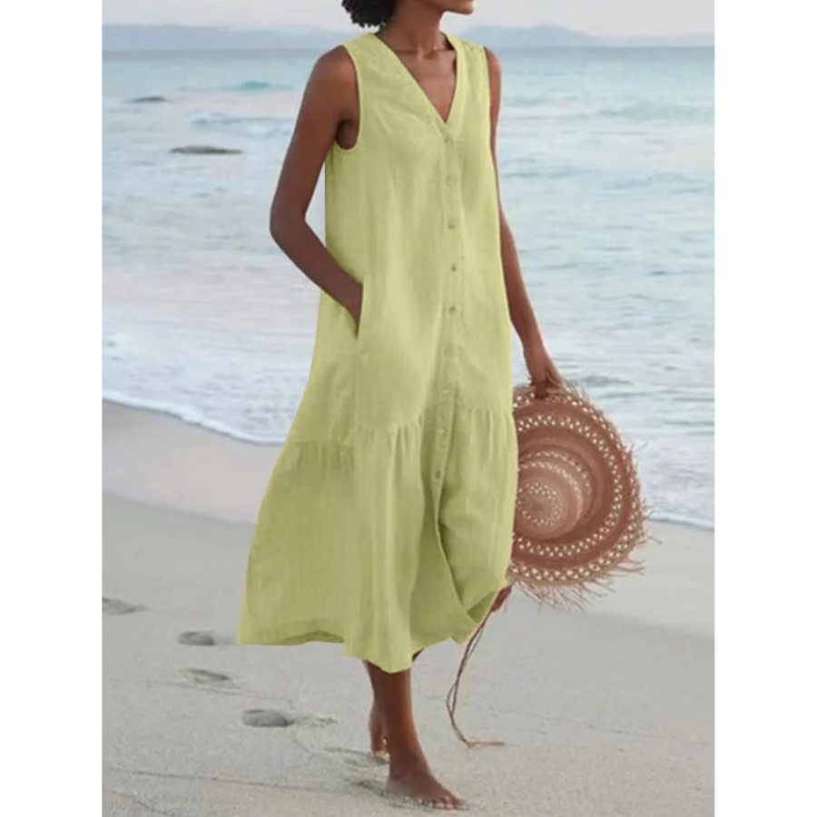 Giovanna | V-Neck Dress for Women | Elegant and Effortless