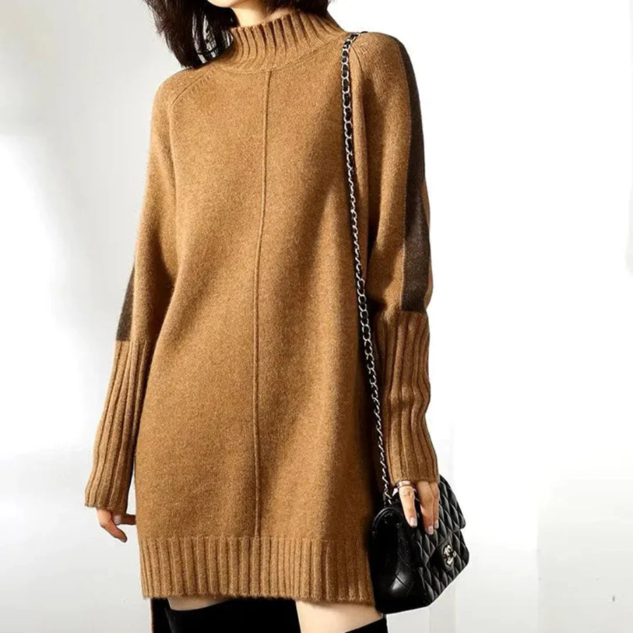 Keziah | Oversized Knit Sweater Dress | Cozy Chic with Relaxed Elegance