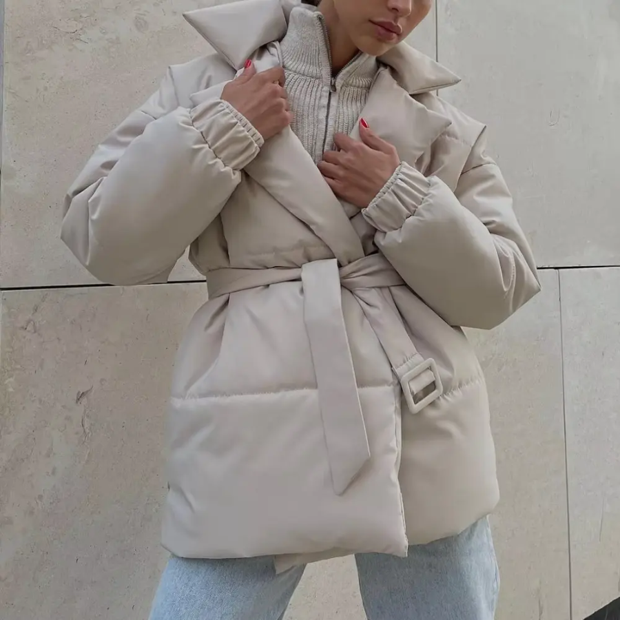 Amara | Cotton Padded Winter Jacket | Cozy Warmth with Everyday Ease