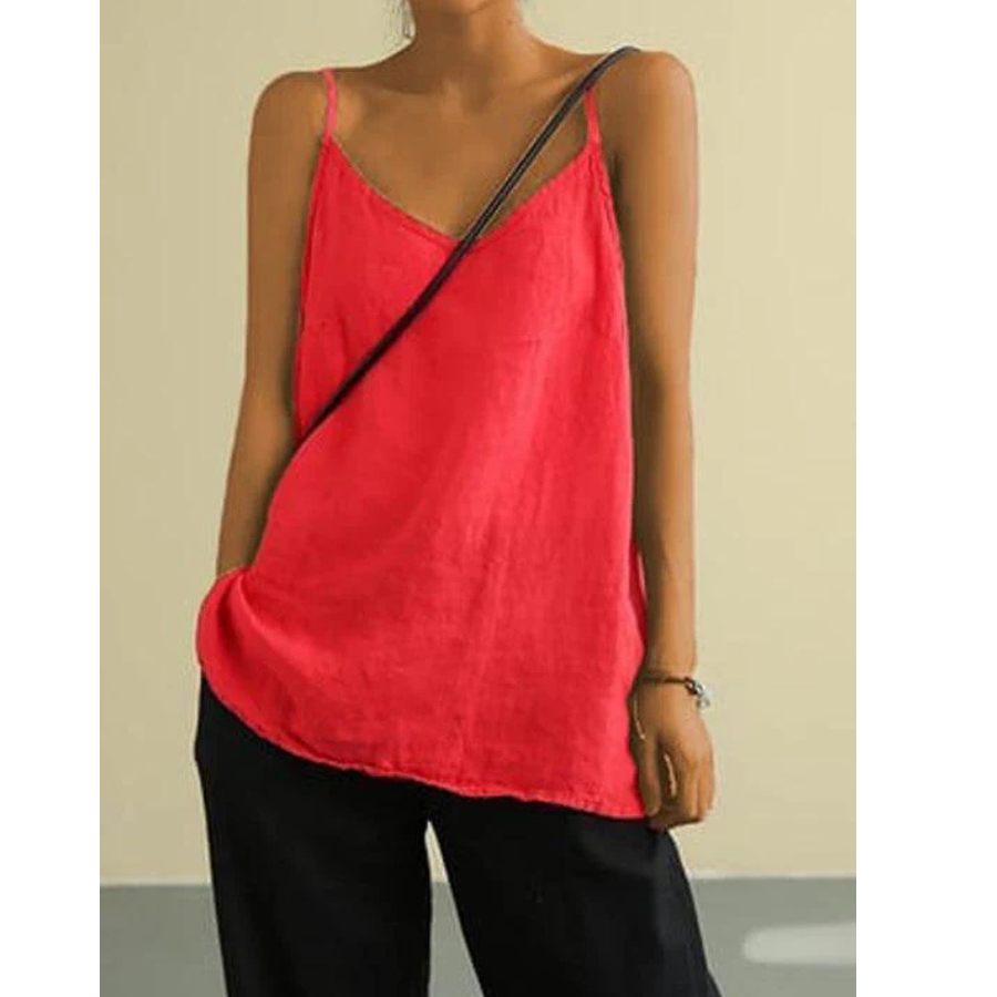 Hana | Spaghetti Strap Summer Top | Light and Feminine