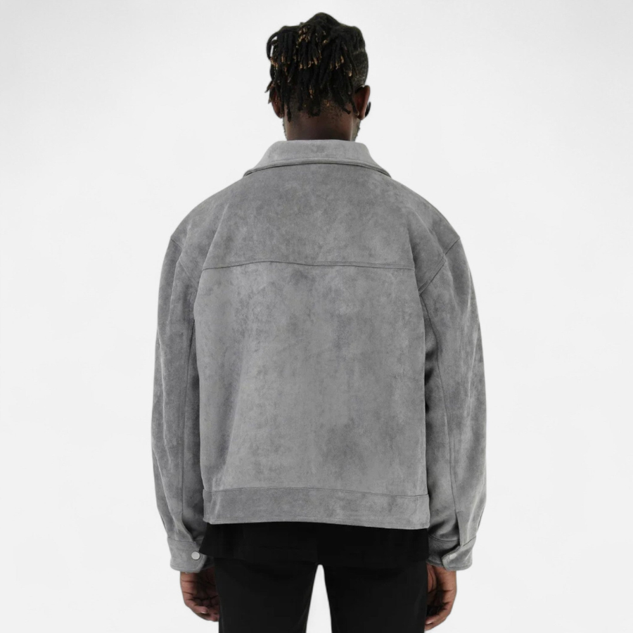 Steven | Loose-Fit Suede Jacket | Relaxed and Refined