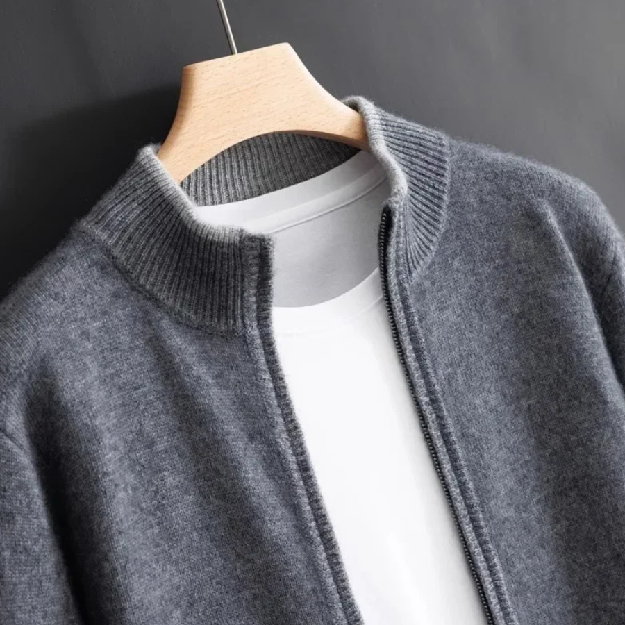 Franklin | Cashmere Zip Jacket | Refined and Comfortable