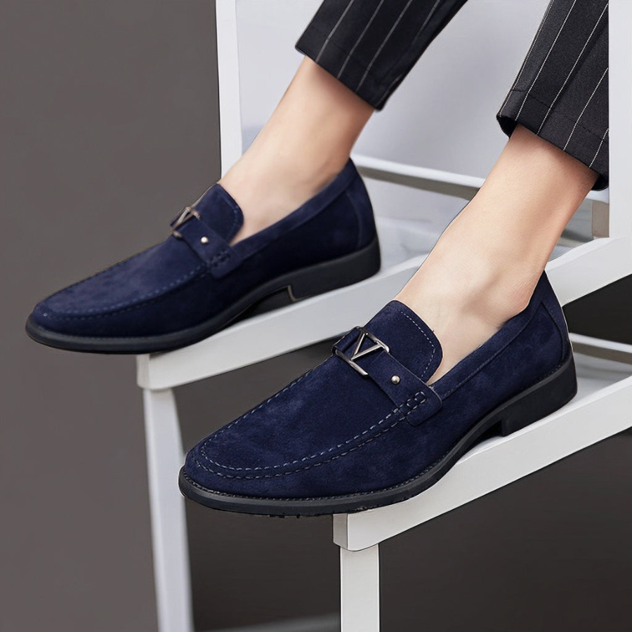 Carlo | Italian Suede Slip-On Loafers | Elegant and Timeless