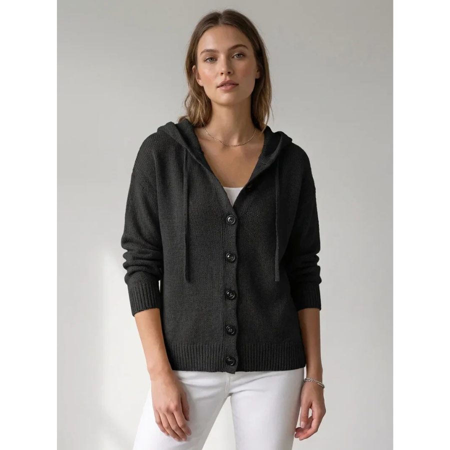 Hannah | Oversized Hooded Long Cardigan | Cozy and Relaxed