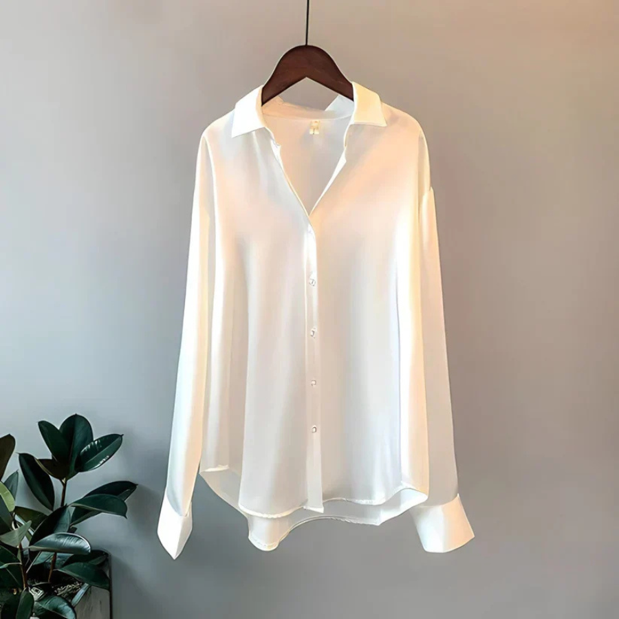 Evie | Elegant Silk Shirt | Smooth and Luxurious