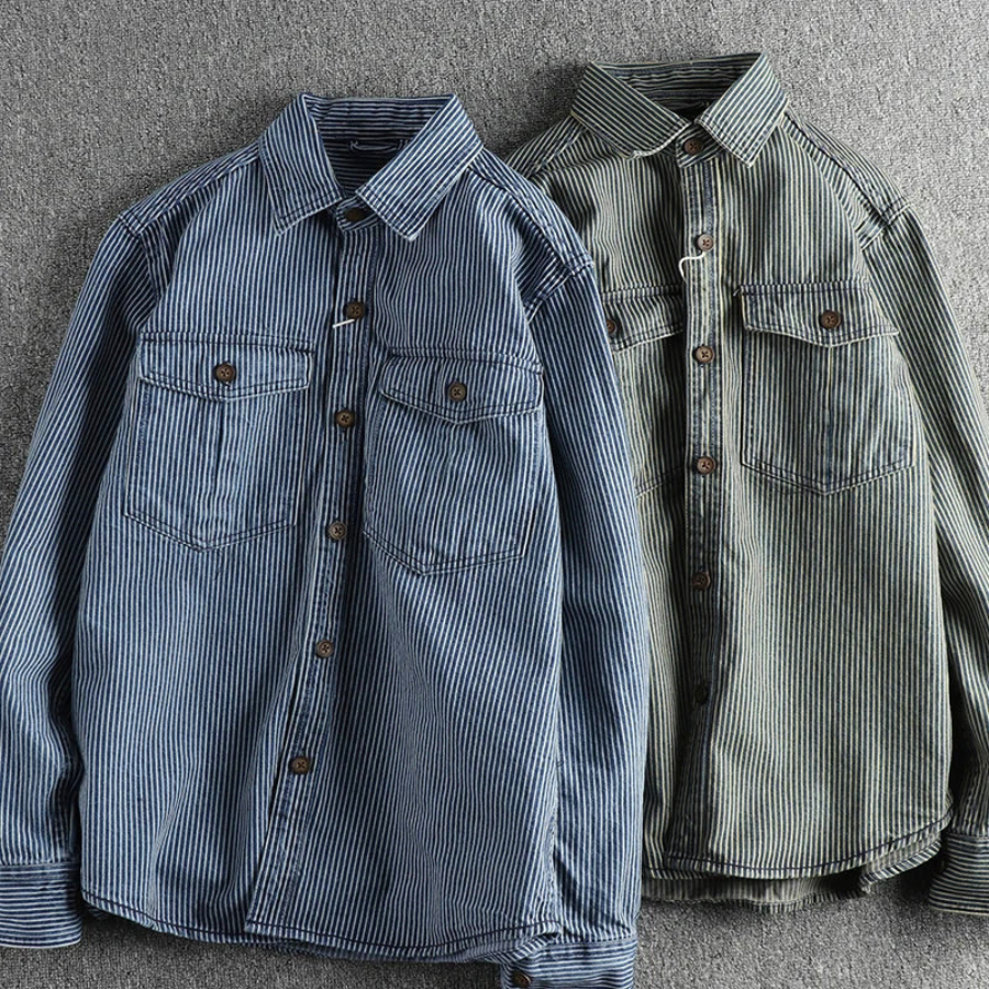 Andriy | Vintage Denim Shirt | Relaxed and Authentic
