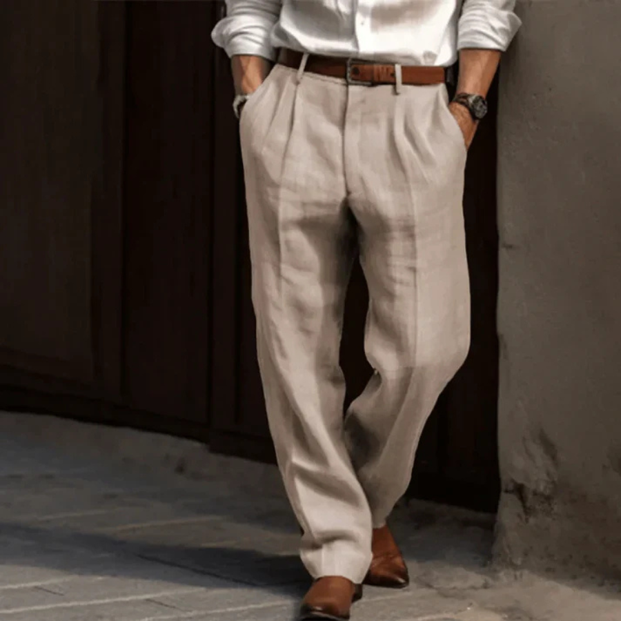 Samuel | Casual Suit Trousers | Baggy Relaxed Fit