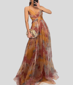 Hilda | Charming Floral Maxi Dress | Romantic Print & Effortless Femininity