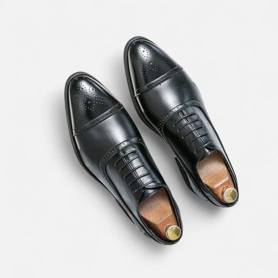 Gianni | Classic Carved Formal Shoes | Elegant and Refined