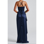 Camila | Navy Blue Evening Maxi Dress | Elegant and Flowy