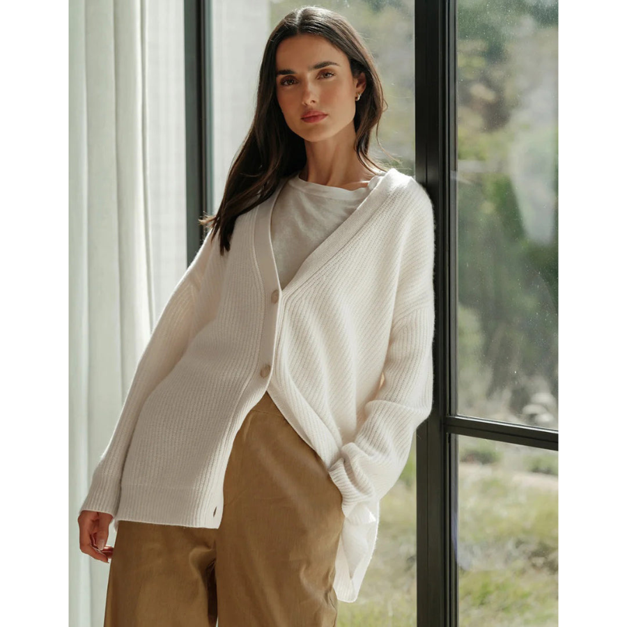 Agatha | Oversized Cashmere Cardigan | Soft and Luxurious