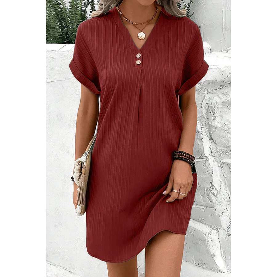 Vanessa | V-Neck Summer Dress | Light and Feminine