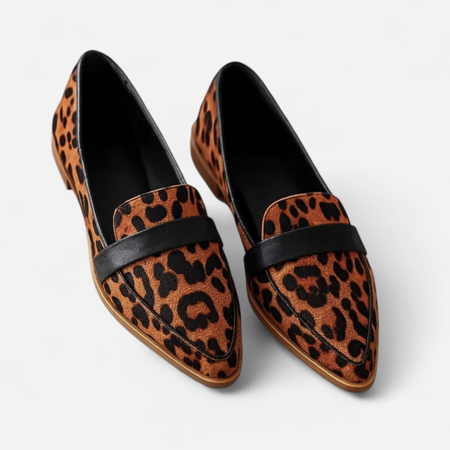 Isabella | Retro Pointed-Toe Loafers | Chic and Timeless