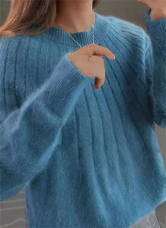 Penelope | Women's Knit Sweater, Elegant Cashmere Winter Pullover for Casual Wear