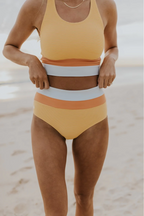 Barbara | Women’s Colorblock Bikini Set | Modern Style with a Flattering Fit