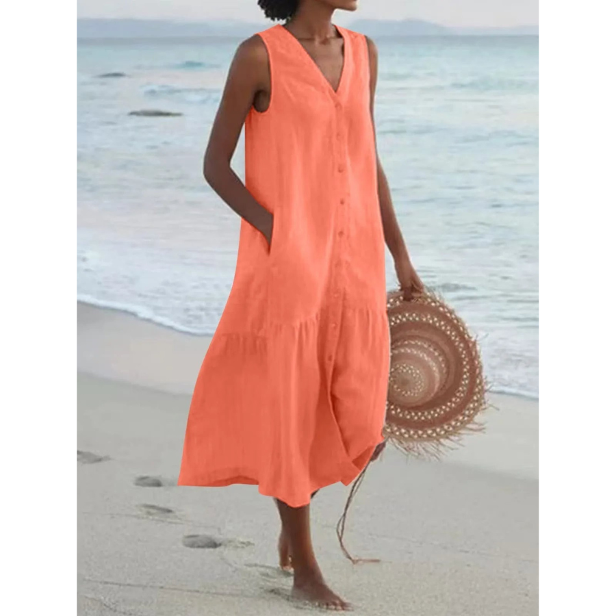 Giovanna | V-Neck Dress for Women | Elegant and Effortless