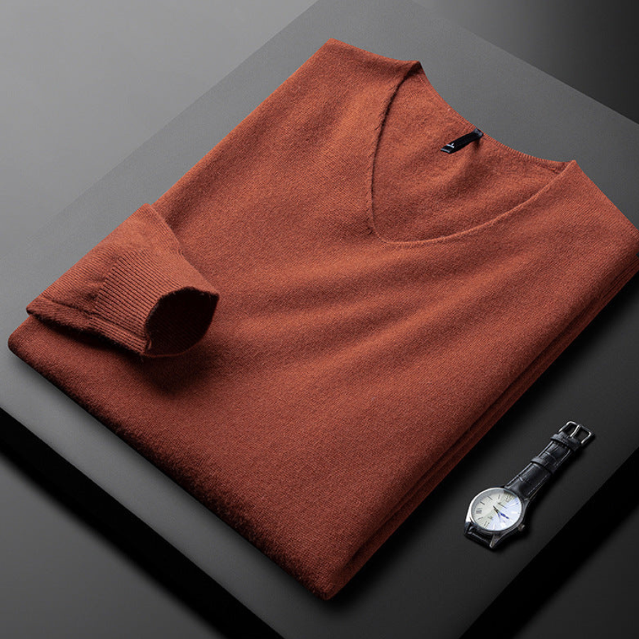 Wallace | Cashmere V-Neck Sweater | Soft and Refined
