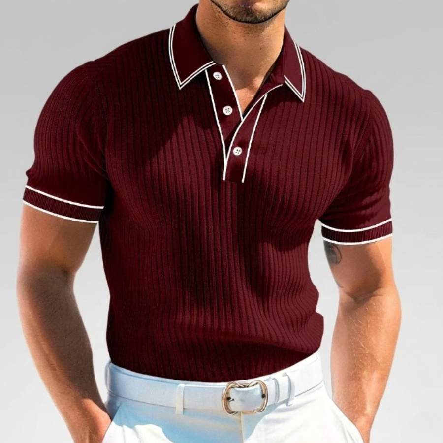 Henry | Men's Lightweight Summer Polo Shirt | Breathable and