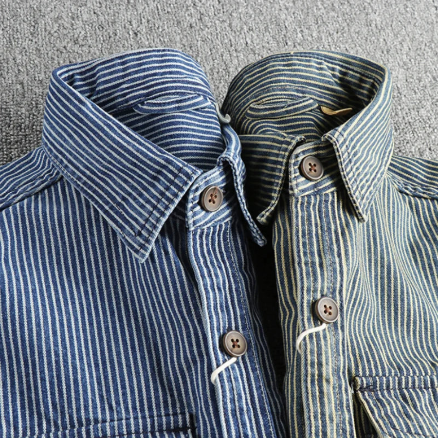 Andriy | Vintage Denim Shirt | Relaxed and Authentic