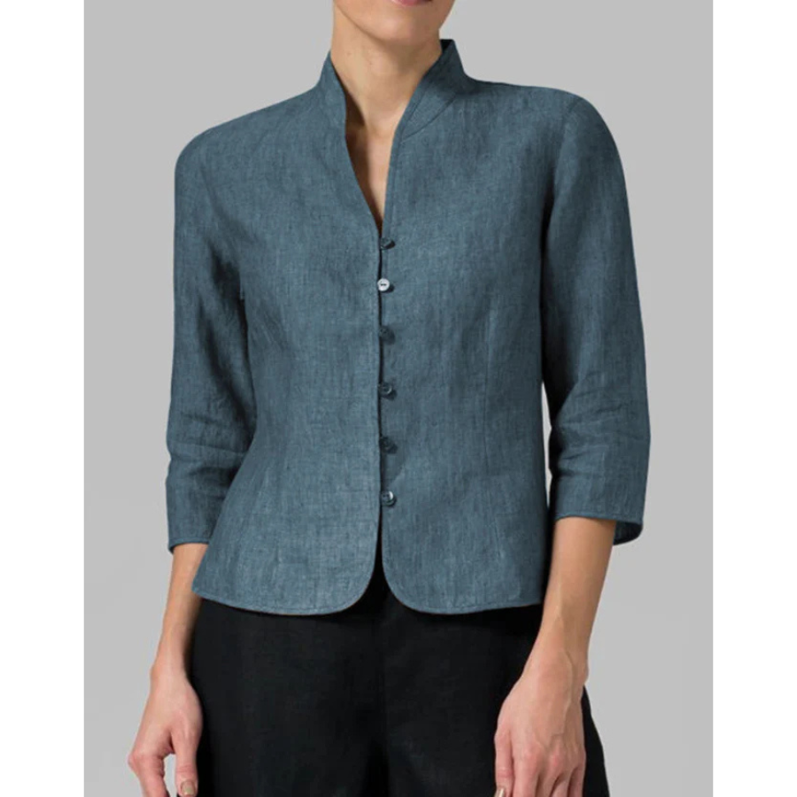 Madelyn | Vintage Long Sleeve Blouse | Casual and Timeless