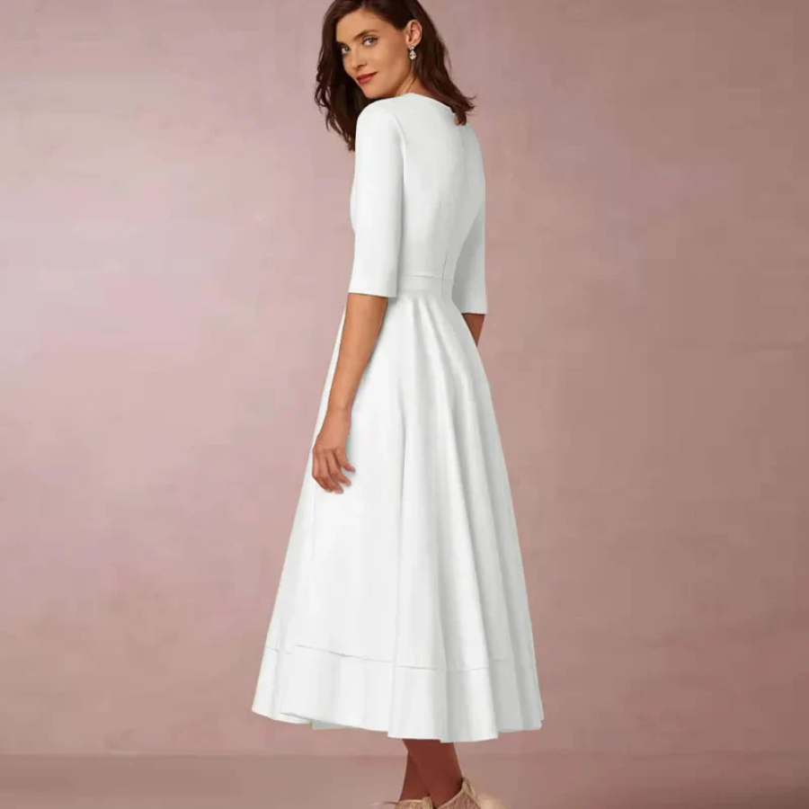 Cordelia | Women’s Retro Midi Evening Dress | Vintage Elegance with Modern Charm