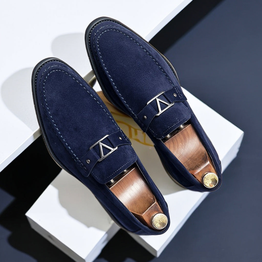 Carlo | Italian Suede Slip-On Loafers | Elegant and Timeless