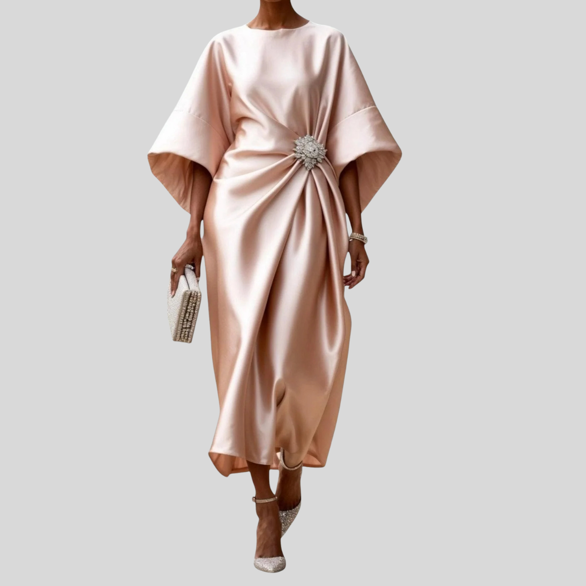 Pansy | Elegant Midi Dress | Chic and Comfortable