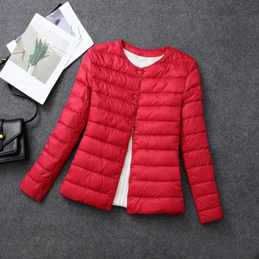 Marcella | Women’s Ultra-Light Quilted Down Jacket | Effortless Warmth with Everyday Ease