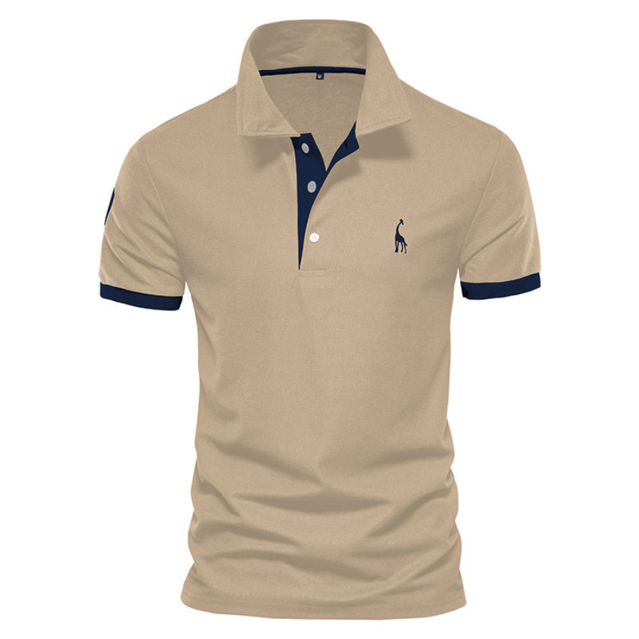 Martino | Polo Shirt with Contrast Detailing | Modern and Refined