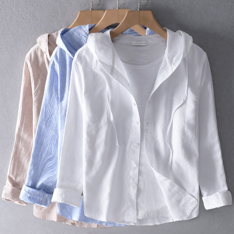 Mafalda | Sunrise Dream Linen Shirt | Light and Airy