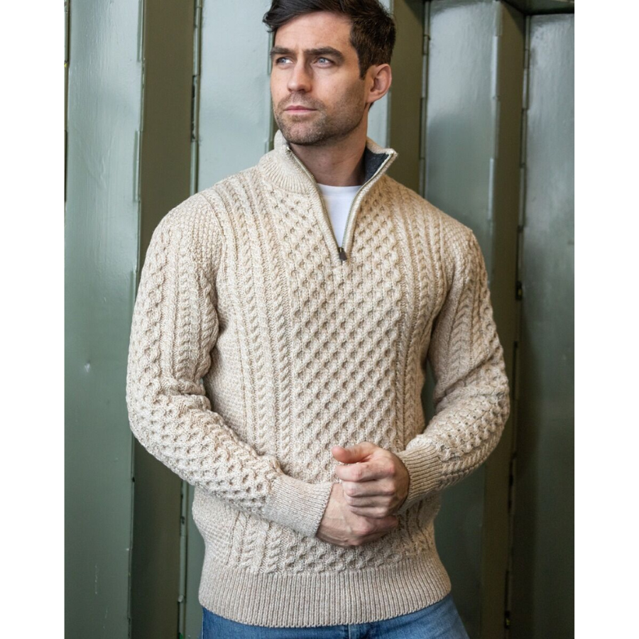 Mark | Half Zip Knit Jumper | Classic and Comfortable