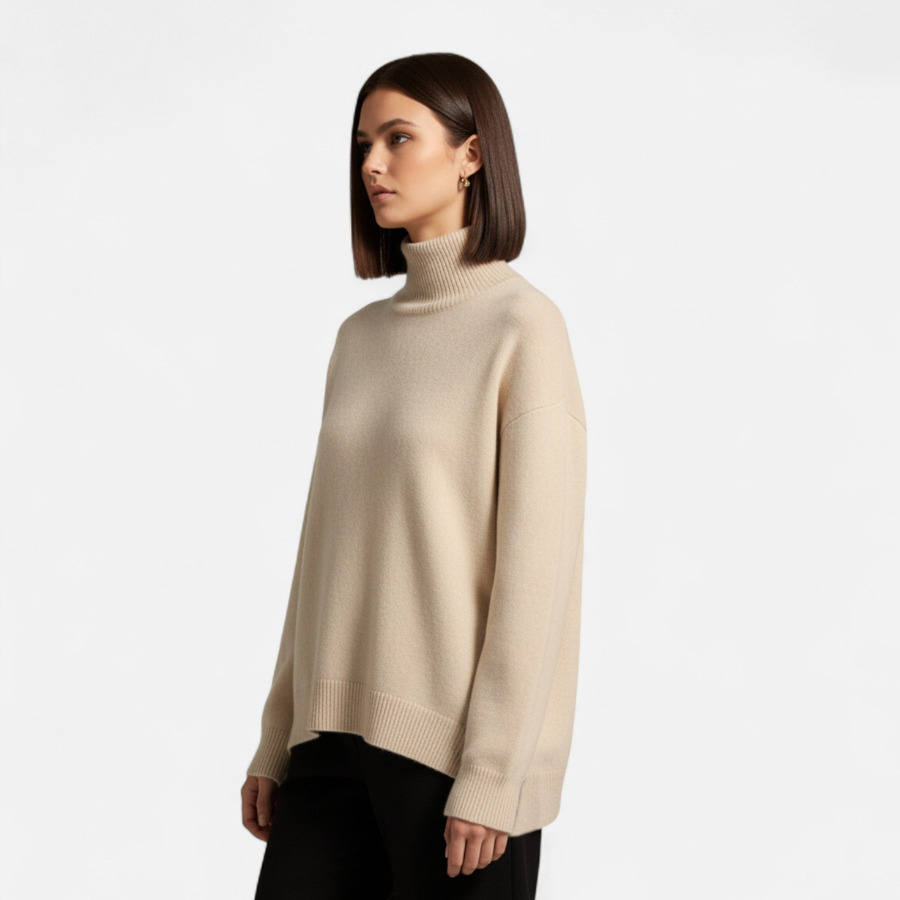 Mary | Cashmere Turtleneck Sweater | Soft and Timeless