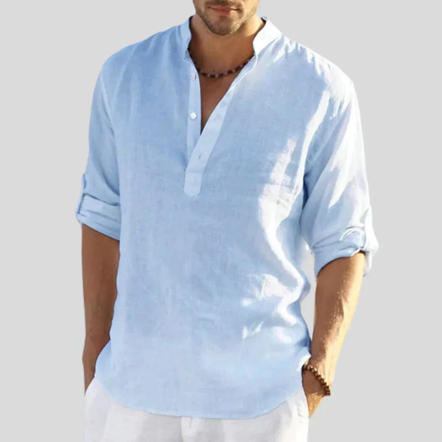 Ronald | Classic Linen Shirt | Light and Refined