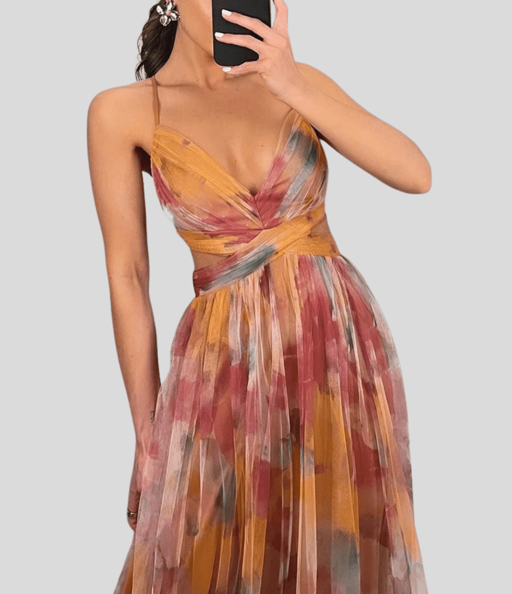 Hilda | Charming Floral Maxi Dress | Romantic Print & Effortless Femininity