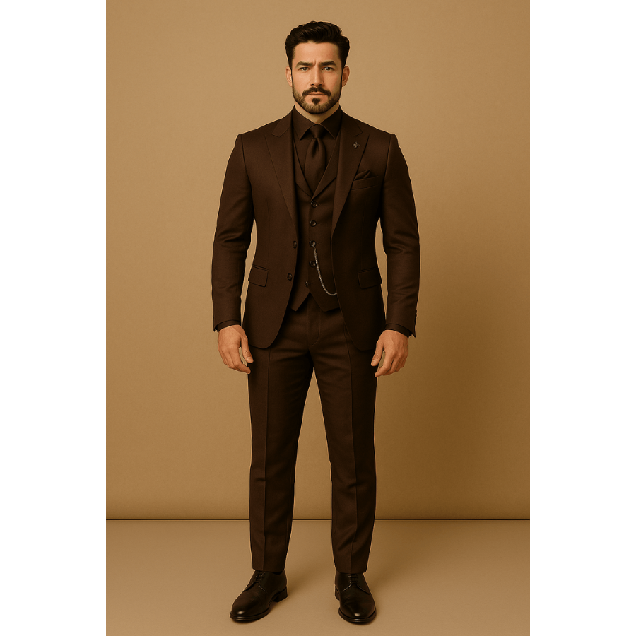 Juhani | Slim Fit Three-Piece Suit | Sharp and Refined